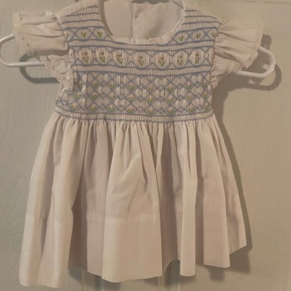Vintage Toddler girl smocked dress. - Picture 1 of 2